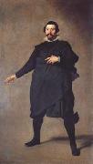 Diego Velazquez, Portrait du bouffon Pablo de Valladolid (df02)